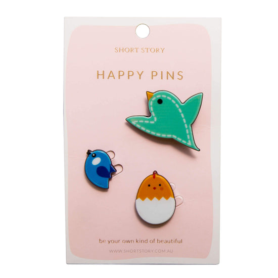 Happy Pin Bird