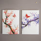 Card Watercolour Sakura Tree Pink