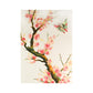 Card Watercolour Sakura Tree Pink