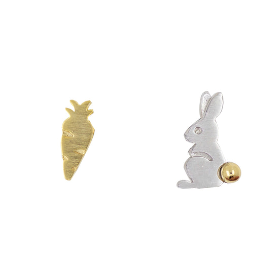 Earring Rabbit & Carrot