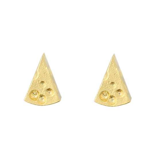 Earring Cheese Gold *
